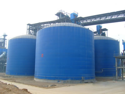 肥西水泥钢板库改造