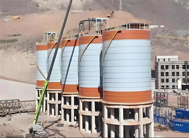 肥西高架钢板仓