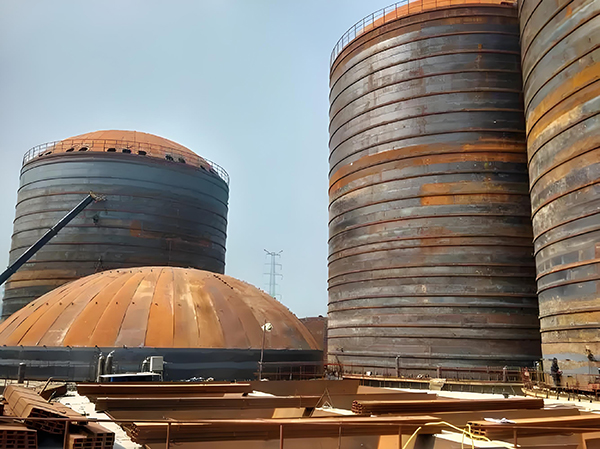 肥西焦粉钢板仓